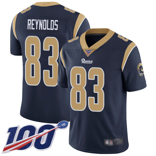 Los Angeles Rams Limited Navy Blue Men Josh Reynolds Home Jersey NFL Football 83 100th Season Vapor Untouchable